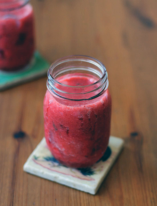 roasted strawberry agua fresca | healthy green kitchen