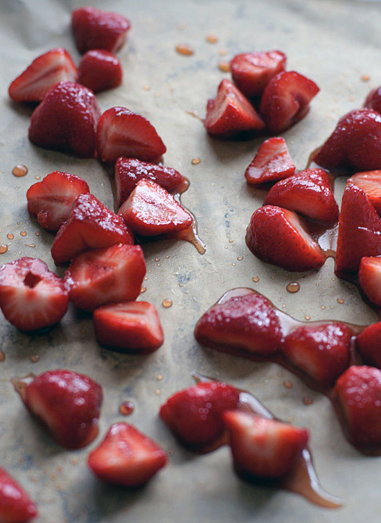 roasted strawberry agua fresca | healthy green kitchen