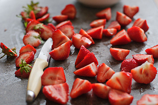 roasted strawberry agua fresca | healthy green kitchen