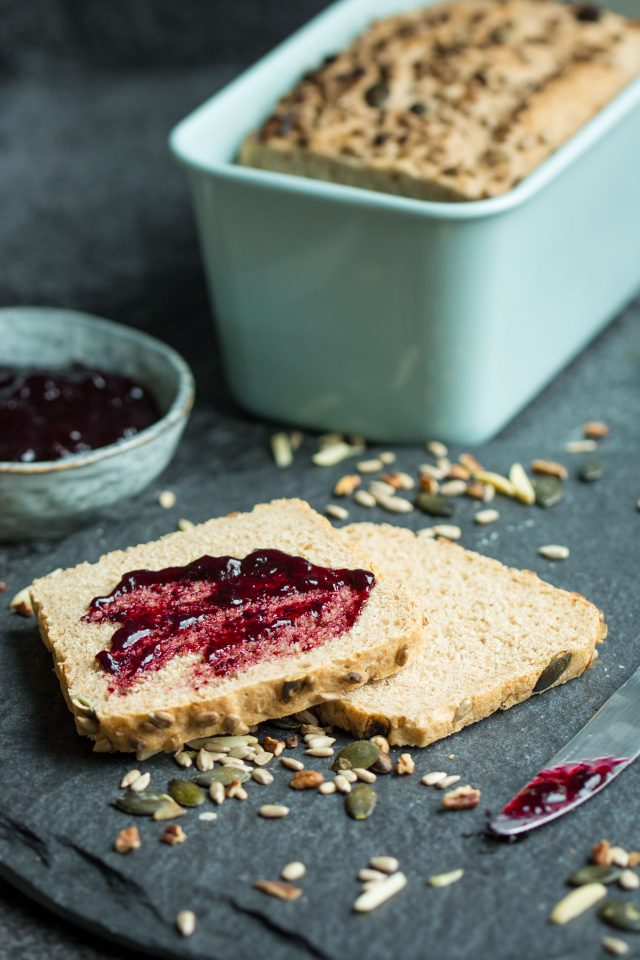 A healthy, wholewheat spelt loaf. Try making your own homemade bread to give your sandwiches a whole new level of amazingness this week!